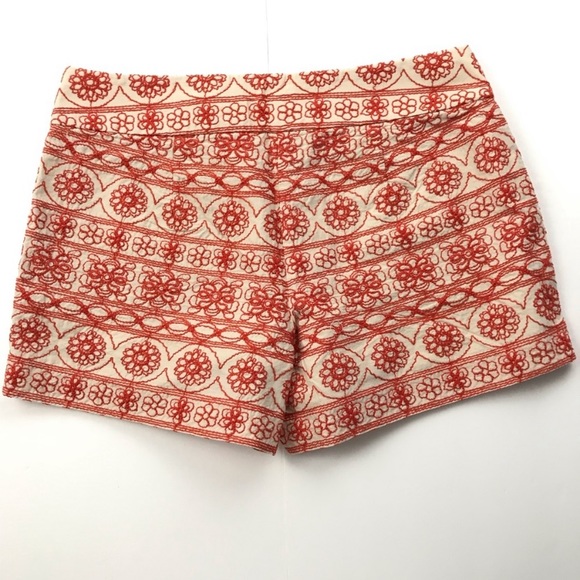 Ann Taylor Loft Embroidered Floral Short - Picture 5 of 8